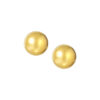 TOMEI Lusso Italia Glittering Ball Earrings, Yellow Gold 916