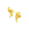 TOMEI Dragon & Phoenix Earrings, Yellow Gold 916