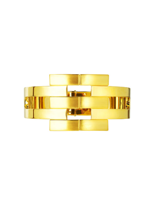 TOMEI Layered Bangle, Yellow Gold 999 (5D)