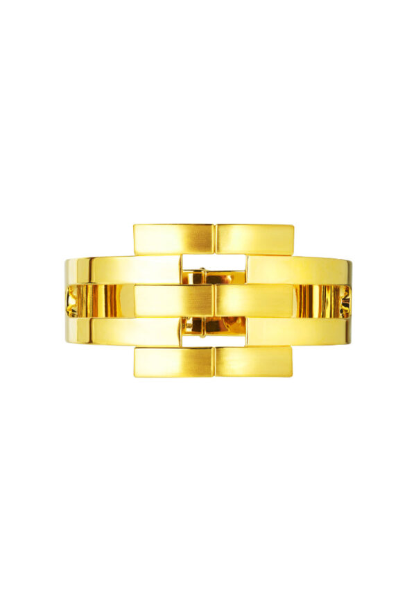 TOMEI Layered Bangle, Yellow Gold 999 (5D)