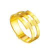 TOMEI Layered Bangle, Yellow Gold 999 (5D)
