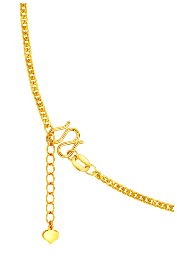 TOMEI Minimalist Necklace, Yellow Gold 999 (5G)