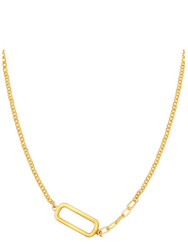 TOMEI Minimalist Necklace, Yellow Gold 999 (5G)