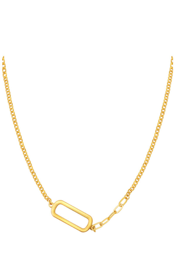 TOMEI Minimalist Necklace, Yellow Gold 999 (5G)