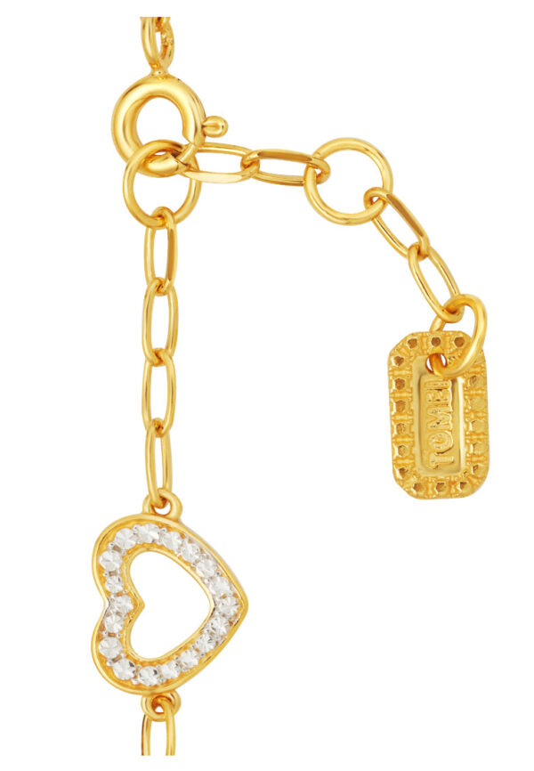 TOMEI Matters of the Heart Bracelet, Yellow Gold 916
