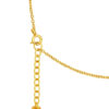 TOMEI Bridging the Gap Necklace, Yellow Gold 916