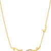 TOMEI Bridging the Gap Necklace, Yellow Gold 916