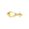 TOMEI Bridging the Gap Ring, Yellow Gold 916