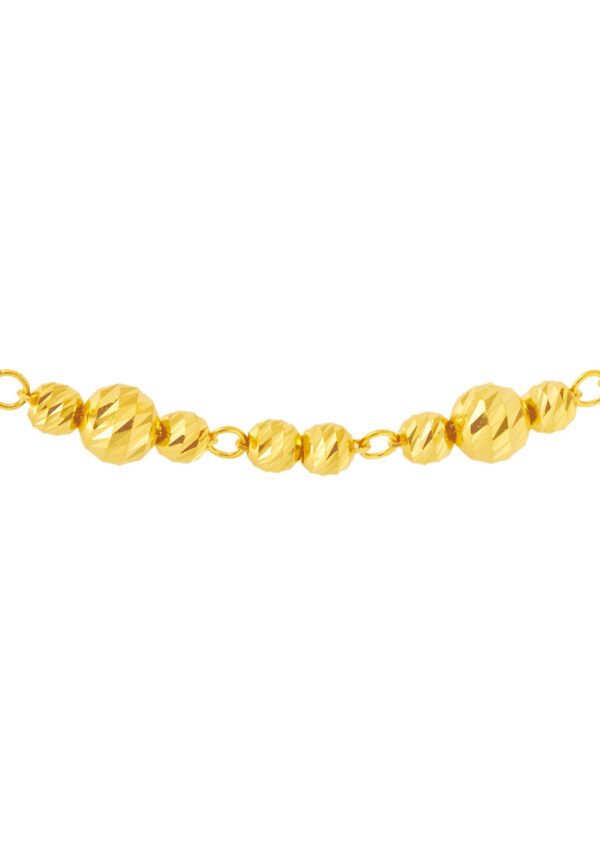 TOMEI Ball Beads Bracelet, Yellow Gold 916