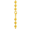 TOMEI Lusso Italia Ball Necklace, Yellow Gold 916