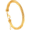 TOMEI Lusso Italia Twist Bangle, Yellow Gold 916