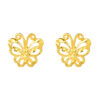 TOMEI Dazzling Butterfly Earrings, Yellow Gold 916