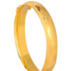 TOMEI Bangle Of Dragon & Phoenix, Yellow Gold 916