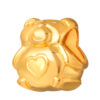 TOMEI Innocent Bear Charm, Yellow Gold 916