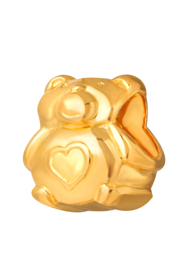 TOMEI Innocent Bear Charm, Yellow Gold 916