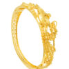 TOMEI Dragon & Phoenix Bangle, Yellow Gold 916