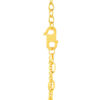 TOMEI Double-Layered Chain Necklace, Yellow Gold 916