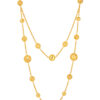 TOMEI Hollow Balls Necklace, Yellow Gold 916