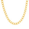 TOMEI Curb Necklace, Yellow Gold 999 (5D)