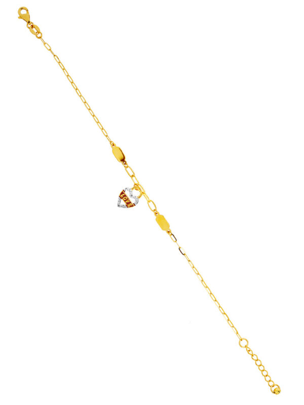 TOMEI Lusso Italia Bracelet, Yellow Gold 916