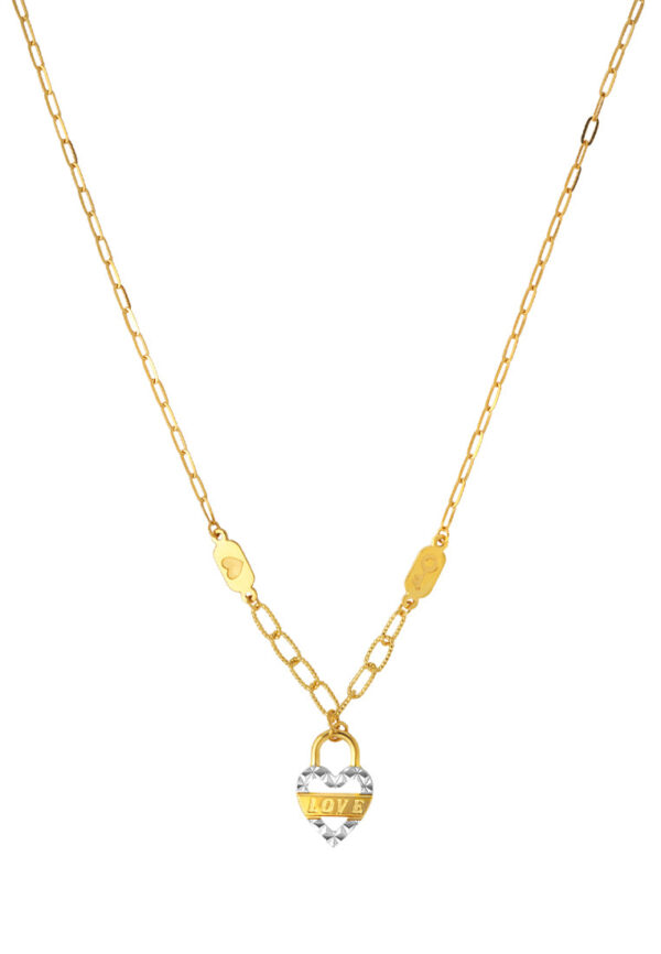 TOMEI Lusso Italia Necklace, Yellow Gold 916