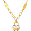 TOMEI Lusso Italia Necklace, Yellow Gold 916