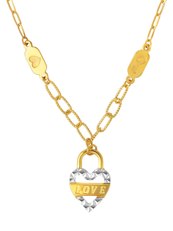 TOMEI Lusso Italia Necklace, Yellow Gold 916