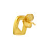 TOMEI Lusso Italia Dual-Tone Earrings, Yellow Gold 916