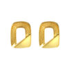 TOMEI Lusso Italia Dual-Tone Earrings, Yellow Gold 916