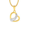 TOMEI Lusso Italia Heart Pendant, Yellow Gold 916
