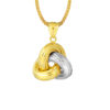 TOMEI Lusso Italia Knot Pendant, Yellow Gold 916