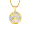 TOMEI Lusso Italia Tree Pendant, Yellow Gold 916