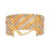 TOMEI Lusso Italia Tri-Tone Luminous Beads Bangle, Yellow Gold 916