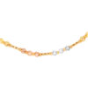 TOMEI Lusso Italia Tri-Tone Beads Necklace, Yellow Gold 916