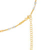TOMEI Lusso Italia Tri-Tone Beads Necklace, Yellow Gold 916