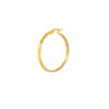 TOMEI Lusso Italia Loop Earrings, Yellow Gold 916