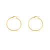 TOMEI Lusso Italia Loop Earrings, Yellow Gold 916