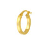 TOMEI Lusso Italia Loop Earrings, Yellow Gold 916