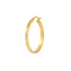 TOMEI Lusso Italia Loop Earrings, Yellow Gold 916