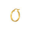TOMEI Lusso Italia Loop Earrings, Yellow Gold 916