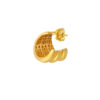 TOMEI Lusso Italia Stud Earrings, Yellow Gold 916