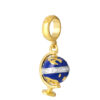 TOMEI Chomel Globe Charm, Yellow Gold 916