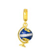 TOMEI Chomel Globe Charm, Yellow Gold 916