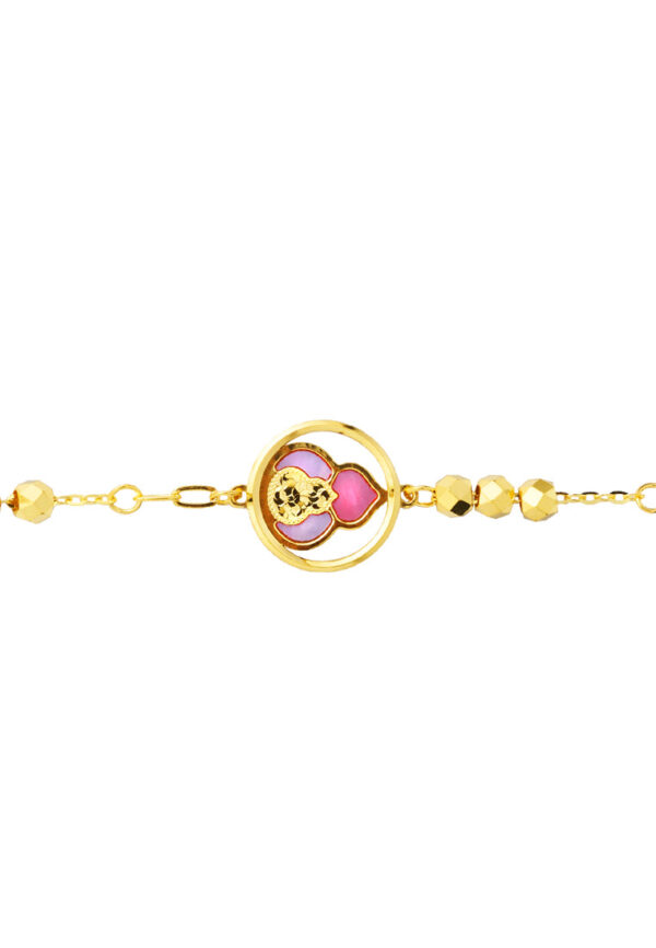 TOMEI Antique Gold Series Gourd Bracelet, Yellow Gold 999