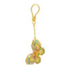 TOMEI Antique Gold Series Butterfly Earrings, Yellow Gold 999