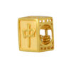 TOMEI Abacus Charm, Yellow Gold 916