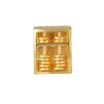 TOMEI Abacus Charm, Yellow Gold 916