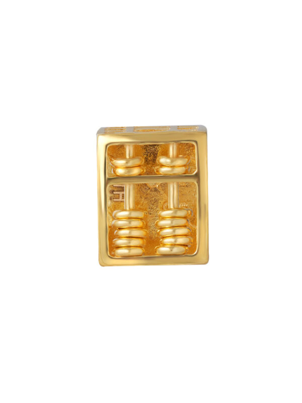 TOMEI Abacus Charm, Yellow Gold 916