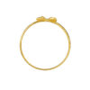 TOMEI Four-Leaves Flower Ring, Yellow Gold 916