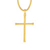 TOMEI Cross Pendant, Yellow Gold 916